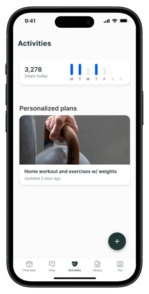 App screen