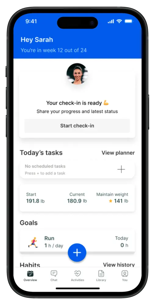 App screen
