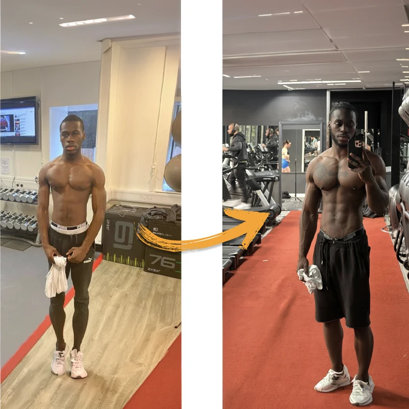 Client transformation, before and after